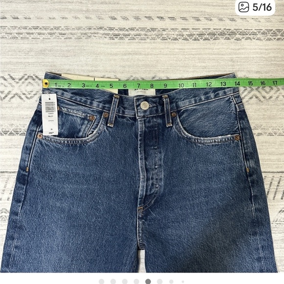 AGOLDE Riley High Rise Straight Crop - Picture 2 of 6